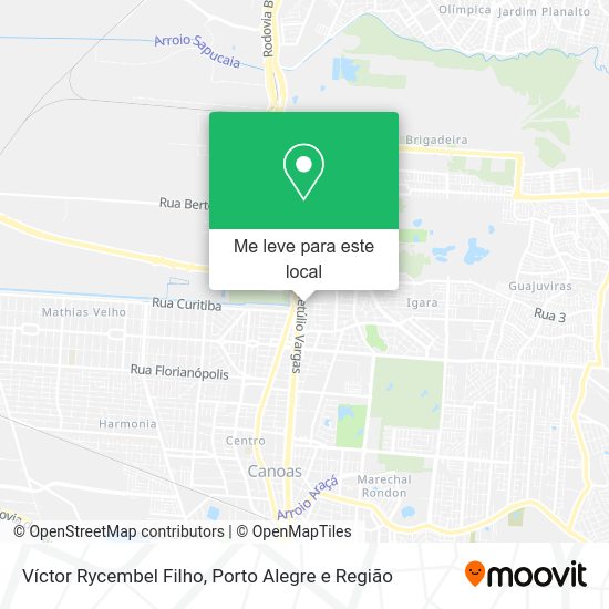 Víctor Rycembel Filho mapa
