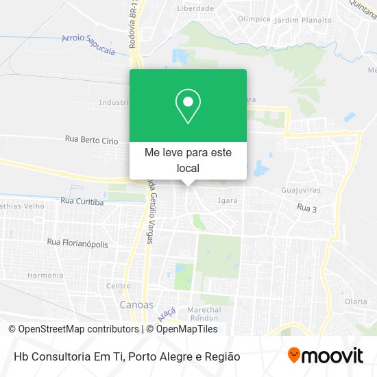 Hb Consultoria Em Ti mapa