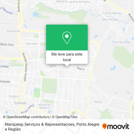 Marquesp Serviços & Representacoes mapa