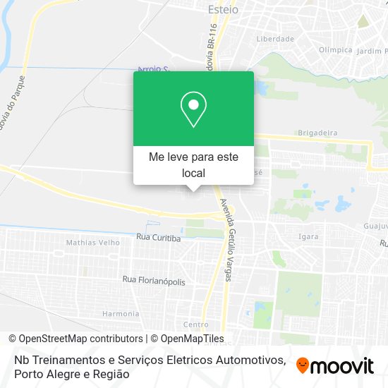 Nb Treinamentos e Serviços Eletricos Automotivos mapa