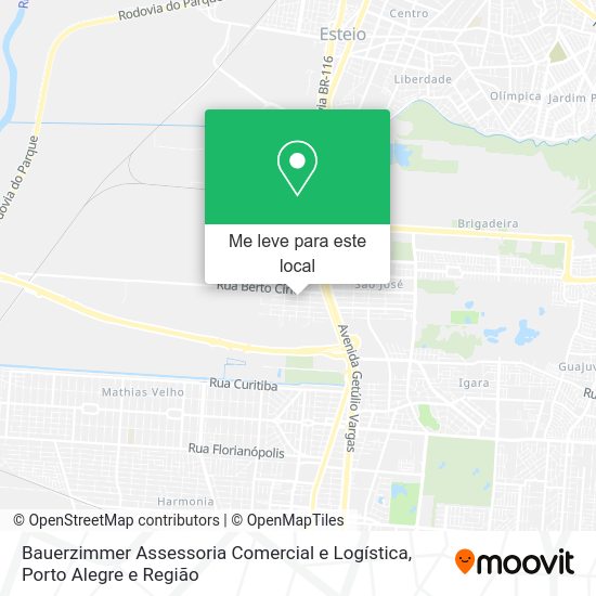 Bauerzimmer Assessoria Comercial e Logística mapa