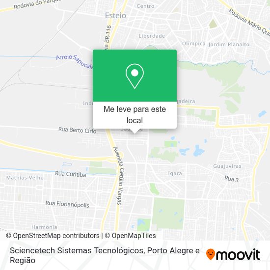 Sciencetech Sistemas Tecnológicos mapa