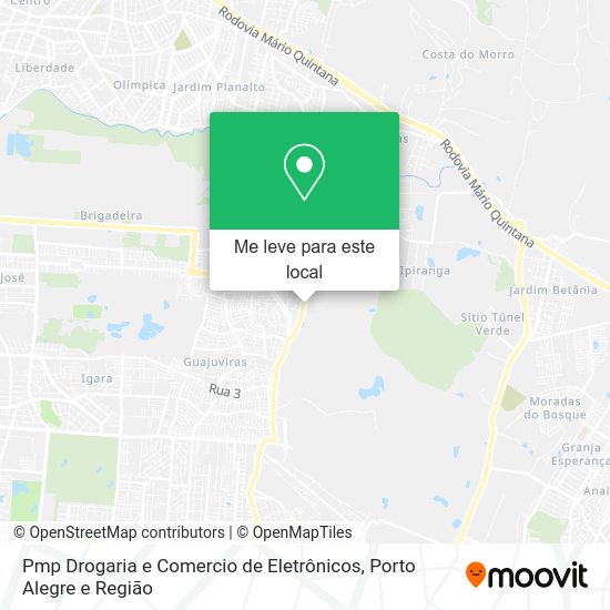 Pmp Drogaria e Comercio de Eletrônicos mapa