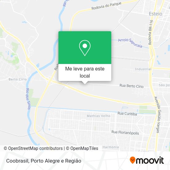 Coobrasil mapa