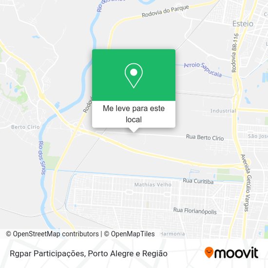 Rgpar Participações mapa