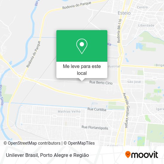 Unilever Brasil mapa