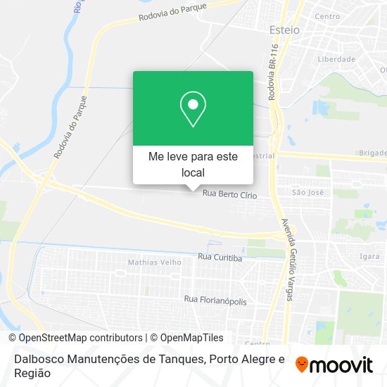 Dalbosco Manutenções de Tanques mapa