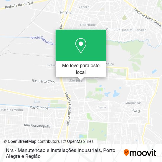 Nrs - Manutencao e Instalações Industriais mapa