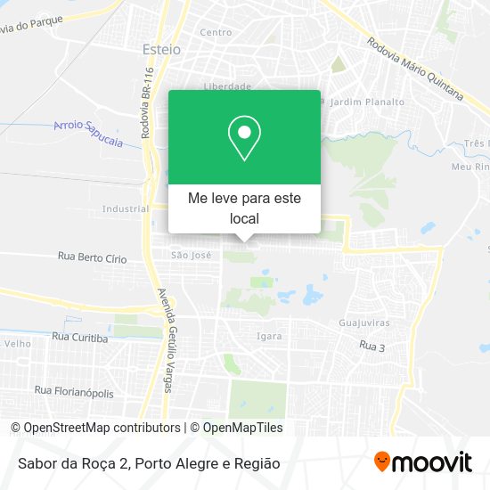 Sabor da Roça 2 mapa