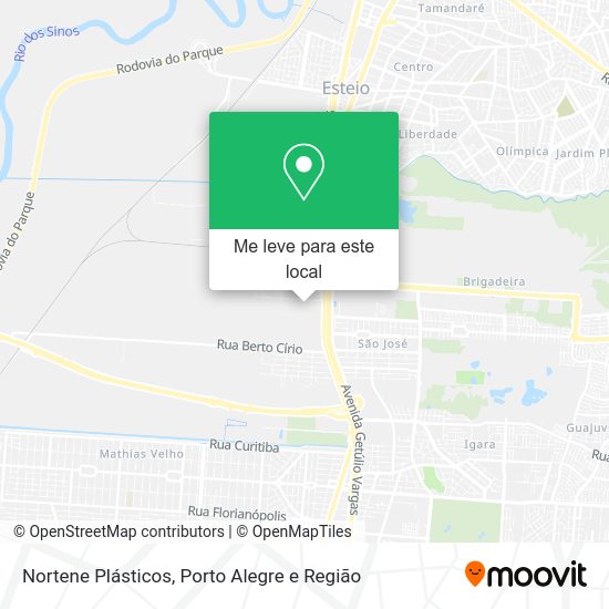 Nortene Plásticos mapa