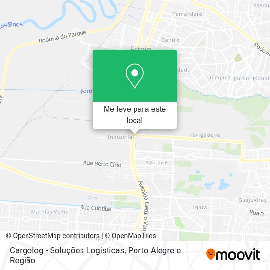 Cargolog - Soluções Logisticas mapa