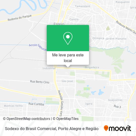 Sodexo do Brasil Comercial mapa