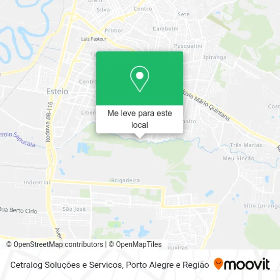 Cetralog Soluções e Servicos mapa
