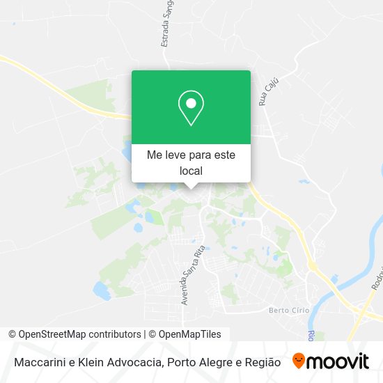 Maccarini e Klein Advocacia mapa