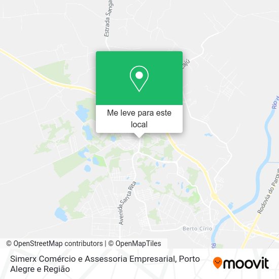 Simerx Comércio e Assessoria Empresarial mapa