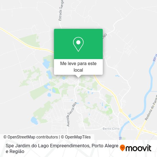 Spe Jardim do Lago Empreendimentos mapa