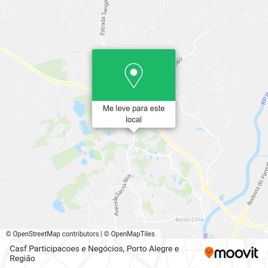 Casf Participacoes e Negócios mapa