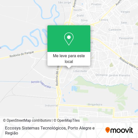 Eccosys Sistemas Tecnológicos mapa