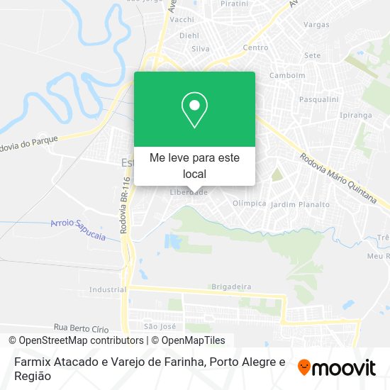 Farmix Atacado e Varejo de Farinha mapa