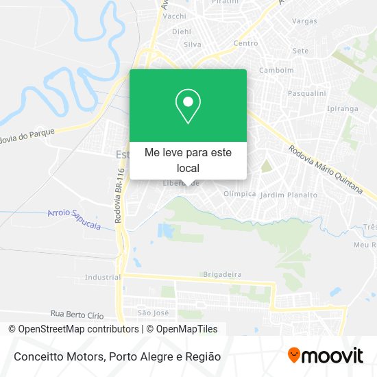 Conceitto Motors mapa