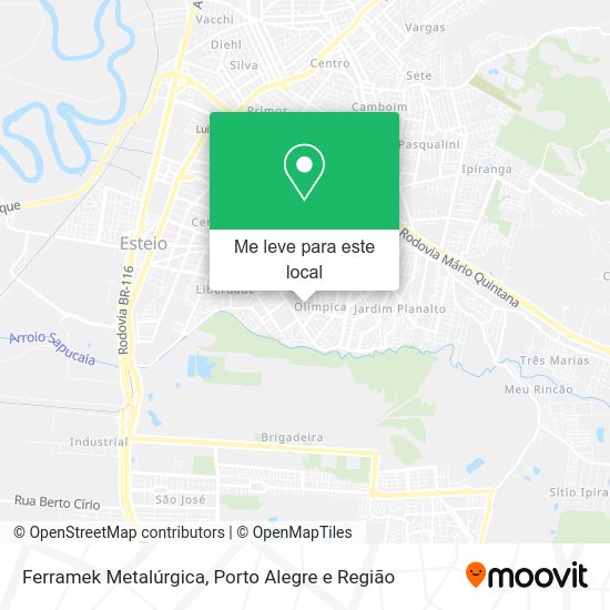 Ferramek Metalúrgica mapa
