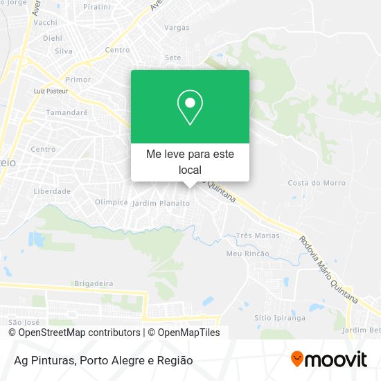 Ag Pinturas mapa