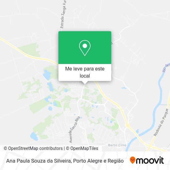 Ana Paula Souza da Silveira mapa