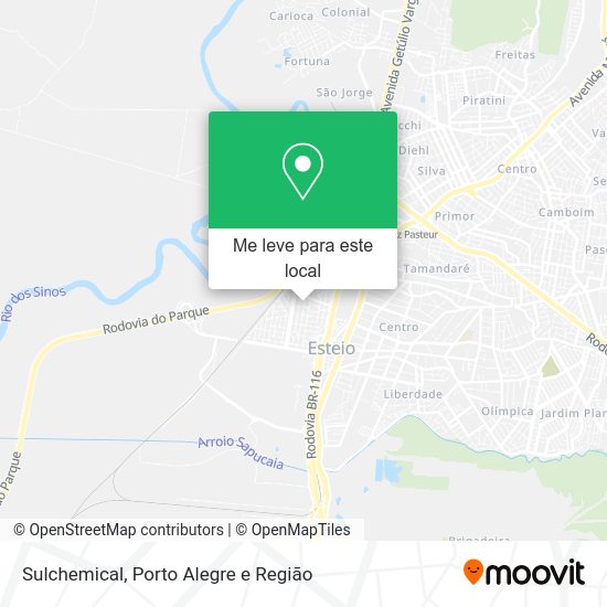 Sulchemical mapa