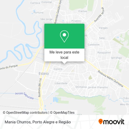 Mania Churros mapa