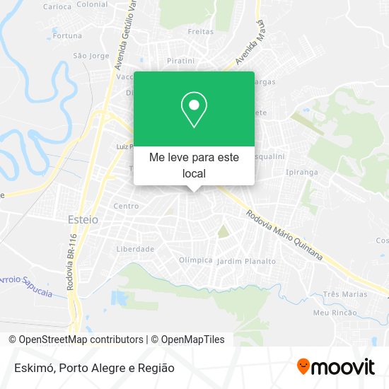 Eskimó mapa