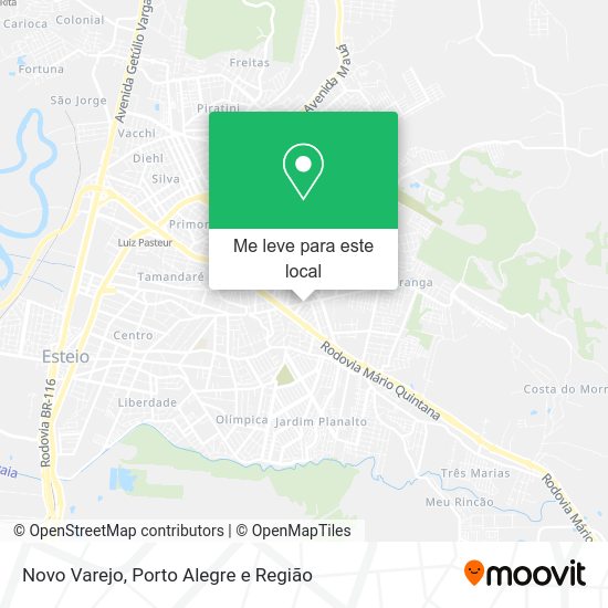 Novo Varejo mapa
