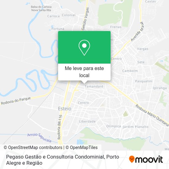 Pegaso Gestão e Consultoria Condominial mapa