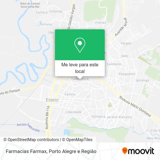 Farmacias Farmax mapa