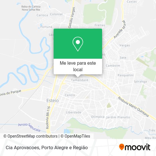 Cia Aprovacoes mapa