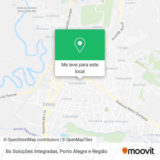 Bs Soluções Integradas mapa