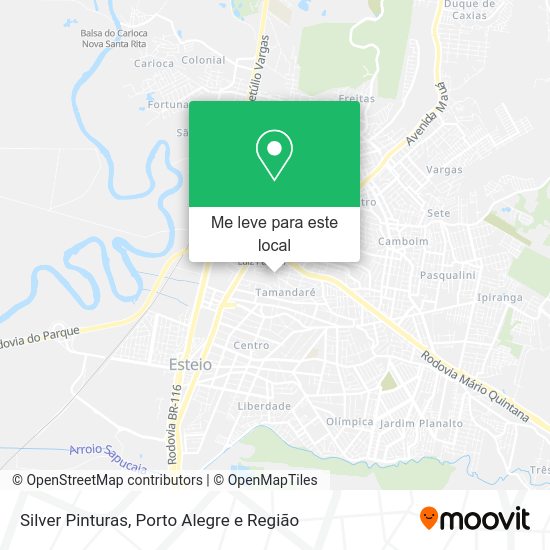 Silver Pinturas mapa