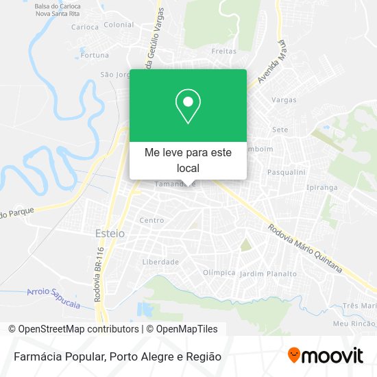 Farmácia Popular mapa