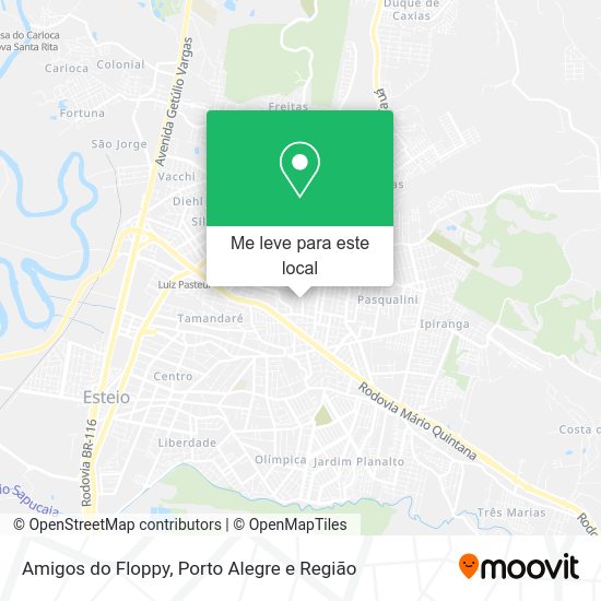 Amigos do Floppy mapa