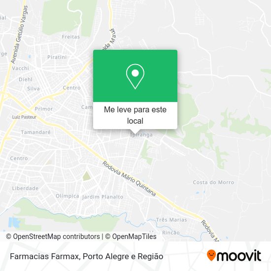 Farmacias Farmax mapa