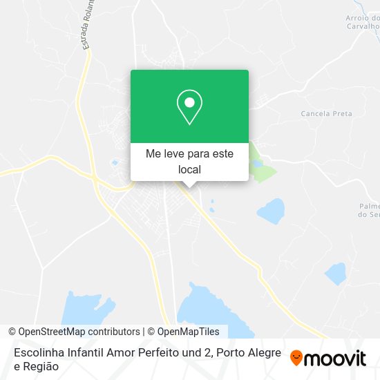 Escolinha Infantil Amor Perfeito und 2 mapa