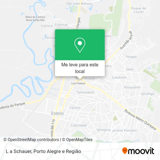 L a Schauer mapa