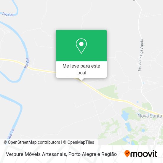 Verpure Móveis Artesanais mapa