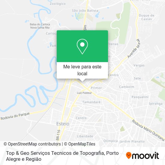 Top & Geo Serviços Tecnicos de Topografia mapa