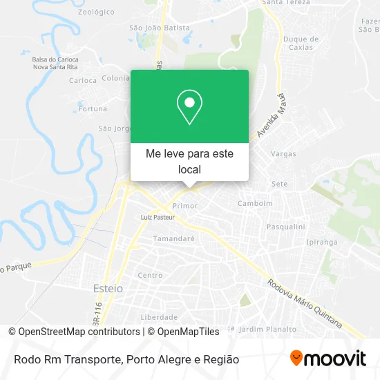 Rodo Rm Transporte mapa