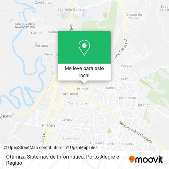 Ottimiza Sistemas de Informática mapa