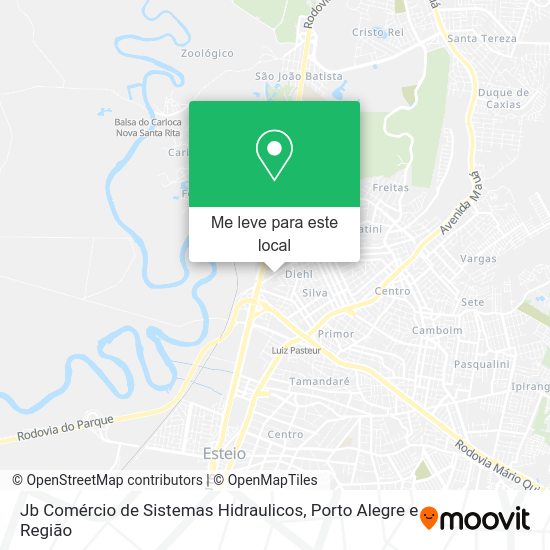 Jb Comércio de Sistemas Hidraulicos mapa