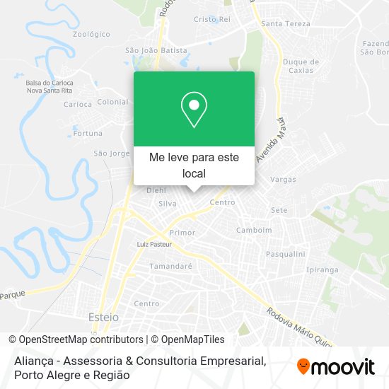 Aliança - Assessoria & Consultoria Empresarial mapa