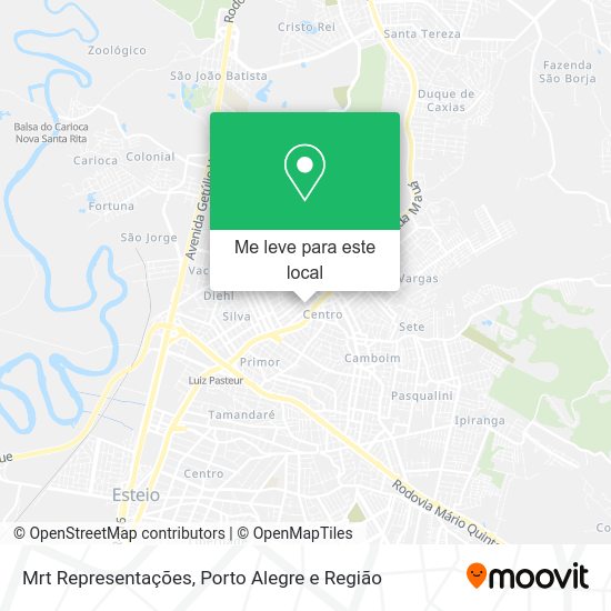 Mrt Representações mapa