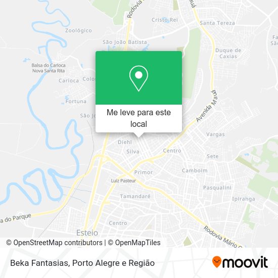 Beka Fantasias mapa