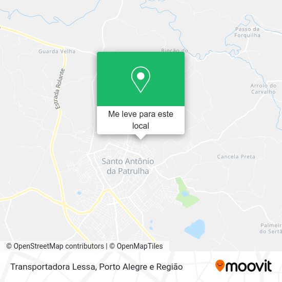 Transportadora Lessa mapa